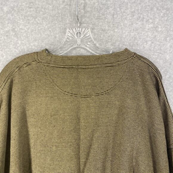 ⛳️ Crabble CS Sportswear Mens XL Tan Black Vintage Golf Sweater 90s ⛳️ - Picture 8 of 9